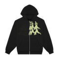 Wide Eyed Zip Hoodie